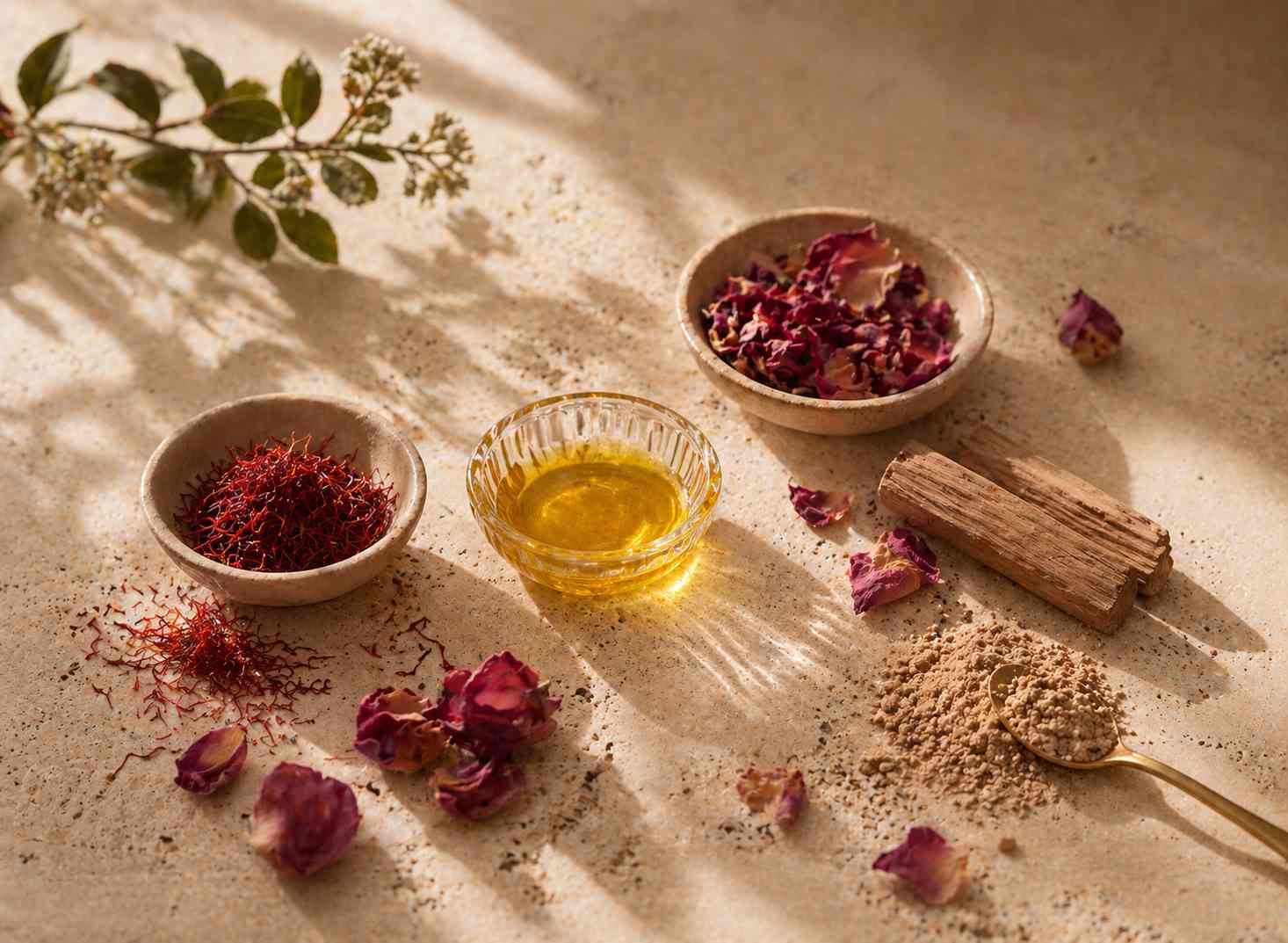 Indian botanicals and essential oils
