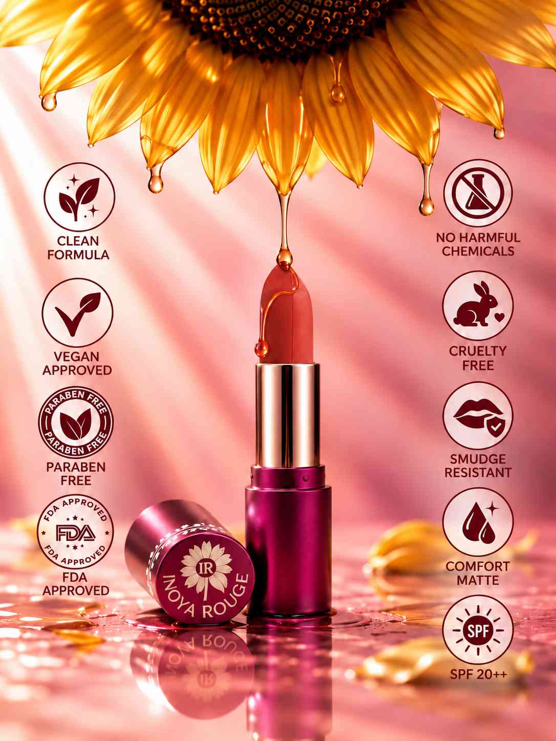 Velvet Lumierè — Coral Ember